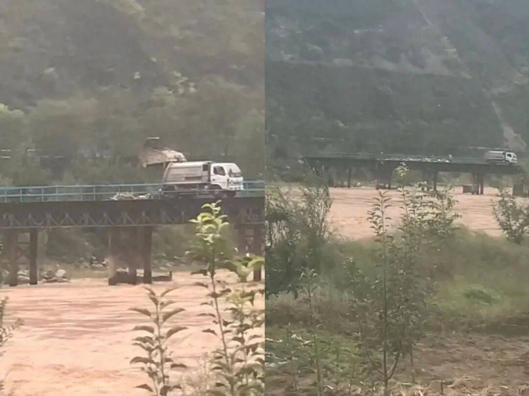 甘肅天水垃圾車往渭河傾倒垃圾<strong></p>
<p>西鳳酒
</strong>，村民稱河里漲水，大橋無監(jiān)控，鎮(zhèn)政府：正在調(diào)查處理:西鳳酒
